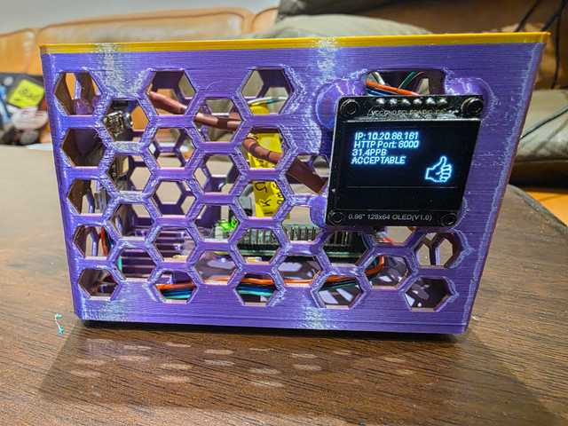 formpie 3D printed portable formaldehyde sensor